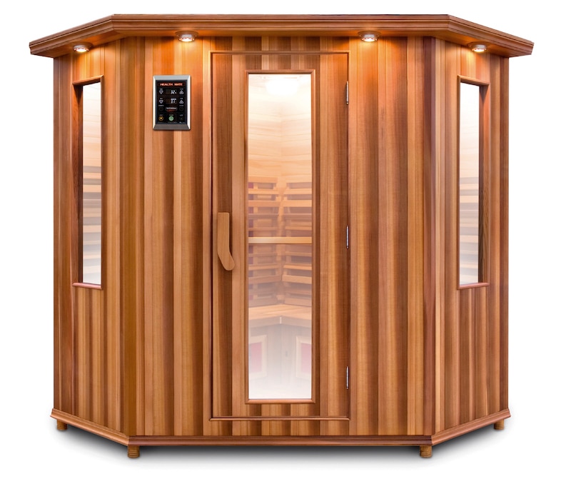 afstuderen dak bubbel Health Mate Infraroodcabine: HM-CSE-5-BT-Professional - Healthmate Puurs - Infrarood Sauna Cabine